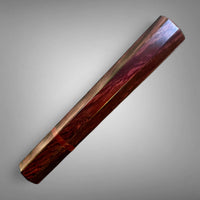 Custom Japanese Knife handle (wa handle)  for 165-210 mm: Kingwood and Eastern red cedar