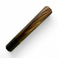 Custom Japanese Knife handle (wa handle)  for 165-225 mm: Figured Mun Ebony and buffalo horn