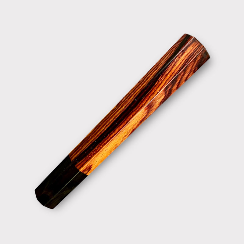 Custom Japanese Knife handle (wa handle)  for 165-210 mm  : Cocobolo and horn