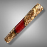Japanese Knife handle (wa handle)  for 165-210 mm:  Cast Maple Burl