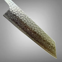 Tsunehisa Ginsan 3 Hanmered Damascus Bunka - Blade Only