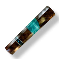 Custom Japanese Knife handle for 240mm   -  Chechen burl hybrid