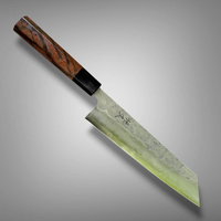 Custom Tsunehisa SLD Washiji Kiritsuke 210  - Sequoia burl and buffalo horn