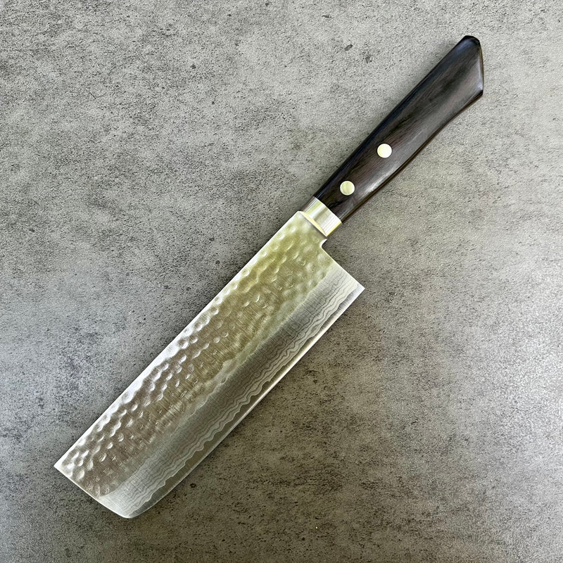 Masutani VG10 Kokuru hammered Nakiri 165mm