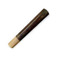 Japanese Knife handle (wa handle)  for 240mm -   African Blackwood and blonde
