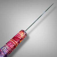 Custom Nakagawa Satoshi Ginsan 3 Kiritsuke 210mm - Cosmic fire