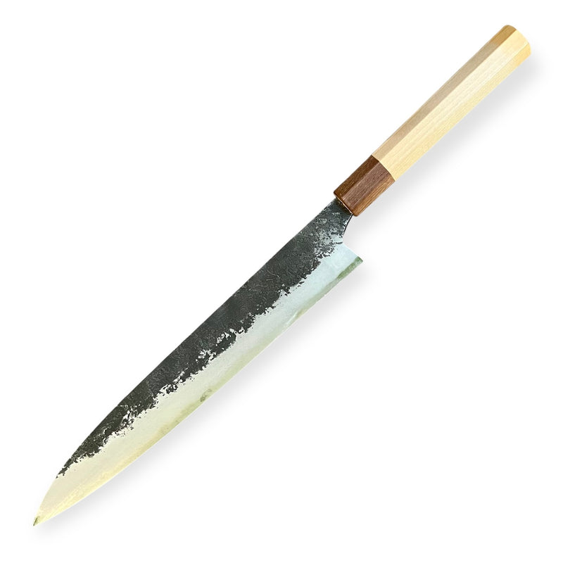 Mazaki Kurouchi Shirogami W2 Sujihiki 270mm