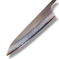 Yoshimi Kato VG-10 Nishiiji Damascus Gyuto 210mm -  Blade only
