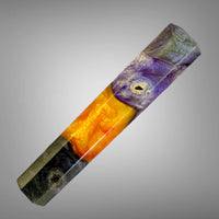 Custom Japanese Knife handle (wa handle)  for 165-210 :   Buckeye burl hybrid