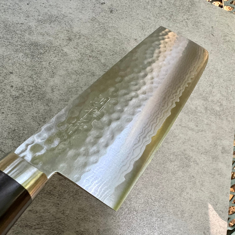 Masutani VG10 Kokuru hammered Nakiri 165mm