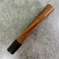 Custom Japanese Knife handle (wa handle)  for 240mm -  Tambooti and African Blackwood