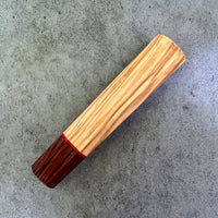 Custom Japanese Knife handle (wa handle)  for 165-210mm : Olive and Honduran Rosewood