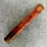 Custom Japanese Knife handle (wa handle)  for 165-210mm :  Hooked needlewood