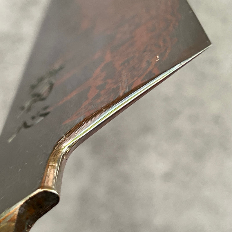 Hatsukokoro Yorokobi SLD Copper Suminagashi Gyuto 240 mm - Blade Only