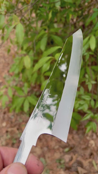 Tadokoro Nakagawa Mirror Polish Ginsan 3 Kiritsuke 210 - Blade Only