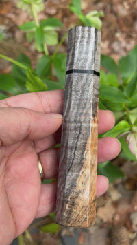 Custom Japanese Knife handle (wa handle)  for 240 mm -  Curly Maple