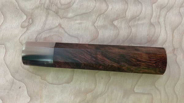 Custom Japanese Knife handle (wa handle) - Brazilian Rosewood