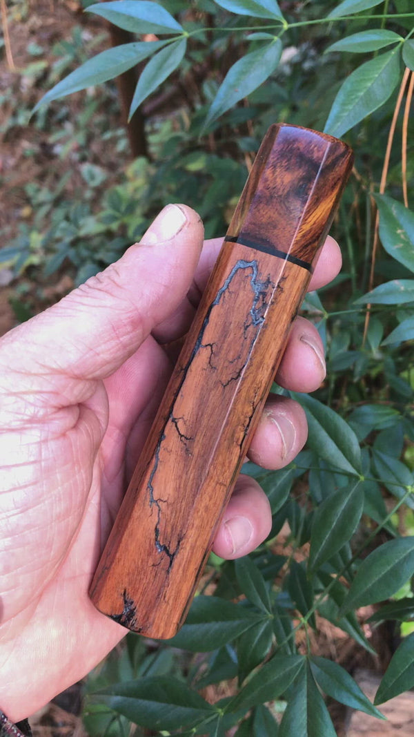 Custom Japanese Knife Handle (Wa Handle) - Litchenberg