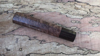 Custom Japanese Knife Handle (Wa Handle) - Sequoia Burl