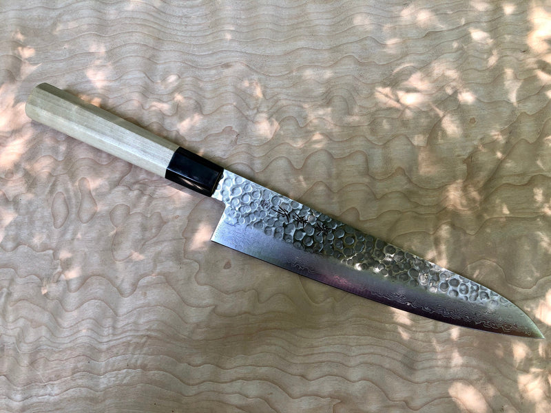 Sakai Takayuki Stainless Hammered Damascus 45 Layer - 240 (10”) Gyuto Chef knife