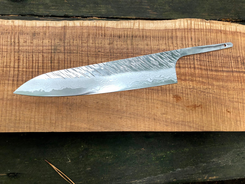 Yu Kurosaki Fujin VG10 Hammered 240mm (10”) Gyuto Chef Knife- Blade Only