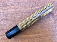 Custom Japanese Knife handle (wa handle) for 165-210mm : Bocote and Horn