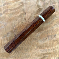 Custom Japanese Knife handle (wa handle)  for 240mm -  Ringed Western Myall