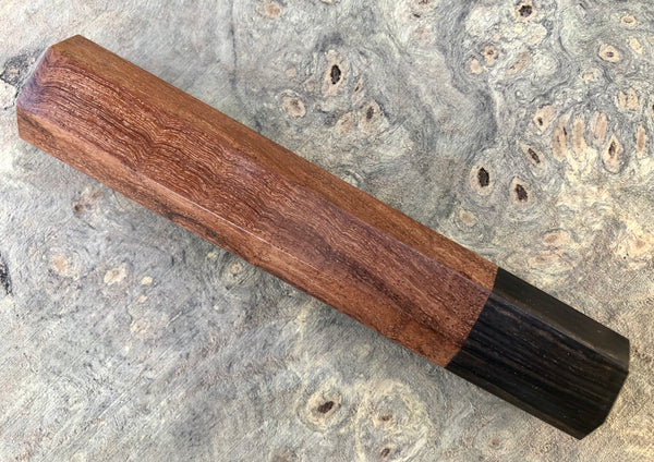 Custom Japanese Knife handle (wa handle)  for 240mm - Granadillo