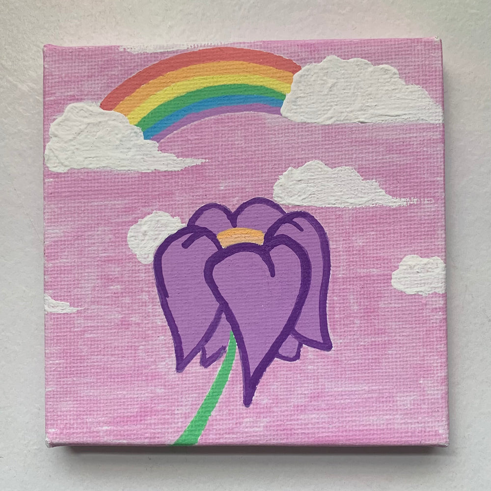 Anika - Painting Purple Flower