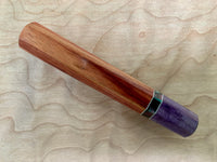 Custom Japanese Knife handle (wa handle) - Petty : Tulipwood (rosewood)