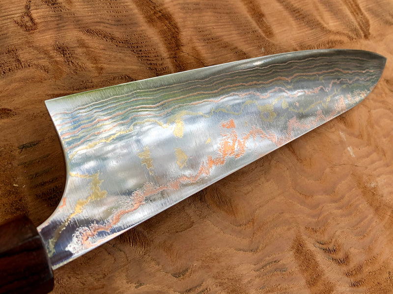 Kurosaki Ao2 Rainbow Damascus - 210 gyuto