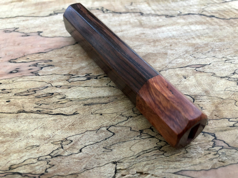 Custom Japanese Knife Handle - Honduran Rosewood
