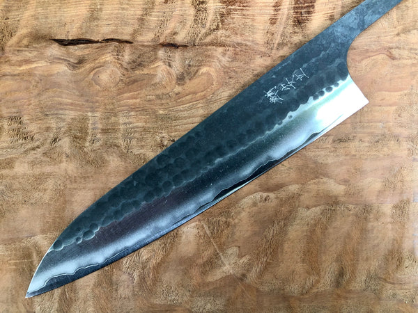 Anryu Aogami Super KU hammered Gyuto  210 mm : blade only