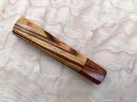 Custom Japanese Knife Handle (Wa Handle) - Zebrawood