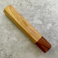 Custom Japanese Knife handle (wa handle)  for 240mm -  Ceylon Satinwood