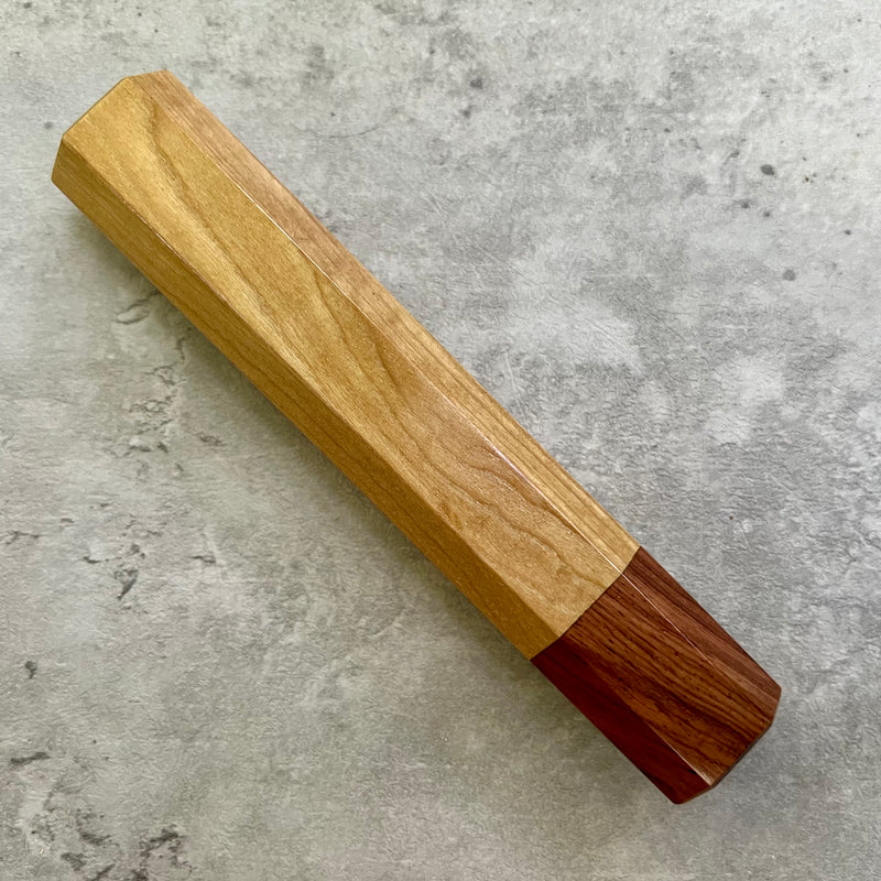 Custom Japanese Knife handle (wa handle)  for 240mm -  Ceylon Satinwood
