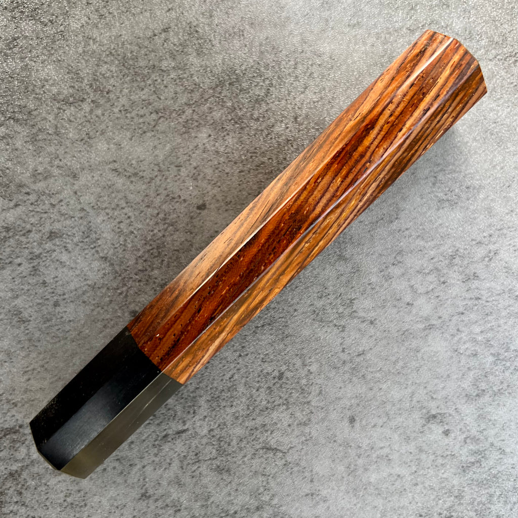 Japanese Box Handle Custom Japanese Knife handle (wa handle) for 165-210mm: Cocobolo and h ...