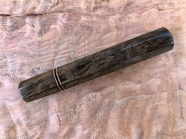 Custom Japanese Knife handle (wa handle) - Canxan Negro Burl