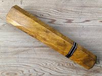 Custom Japanese Knife handle (wa handle)  for 180-210mm - Rare pheasant wood