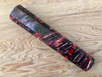 Custom Japanese Knife handle (wa handle)  for 240mm - Dyed box elder