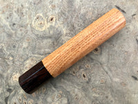 Custom Japanese Knife handle (wa handle) for 165-210mm : Honey locust and Wenge