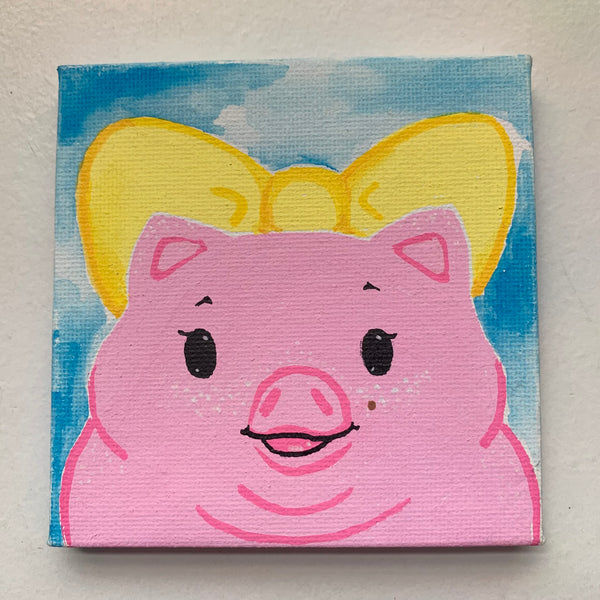 Anika - Painting Happy Pig