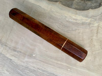 Custom Japanese Knife handle (wa handle) - Curly Siamese Rosewood