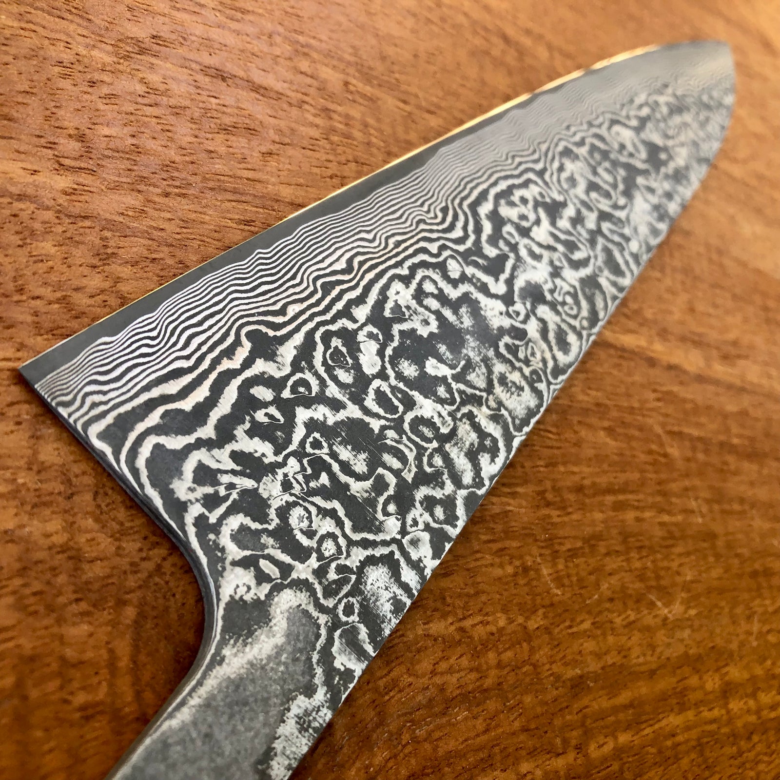 Takeshi Saji R2/SG2 Damascus 240 Gyuto - blade only – Sugi Cutlery