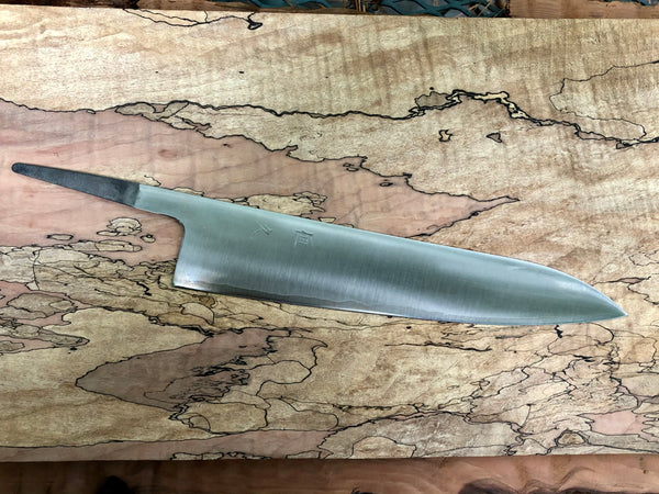 Tsunehisa Ginsan 3 Migaki  Gyuto 240 - Blade Only