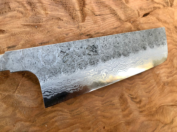 Hatsukokoro Inazuma Aogami Super Nakiri 165mm - Blade Only