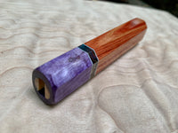 Custom Japanese Knife handle (wa handle) - Petty : Tulipwood (rosewood)