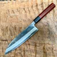 Custom Hatsukokoro Kurosagi Ao Super Gyuto 210 mm - Cocobolo and horn