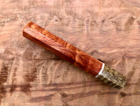 Custom Japanese Knife Handle (Wa Handle) - Siam Rosewood