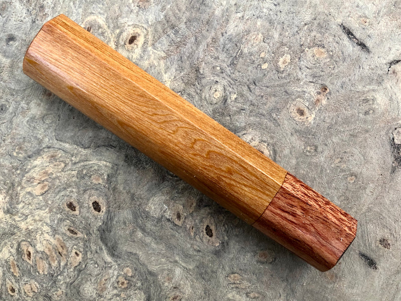 Custom Japanese Knife handle (wa handle) for 165-210mm : Sinker cypress and bubinga